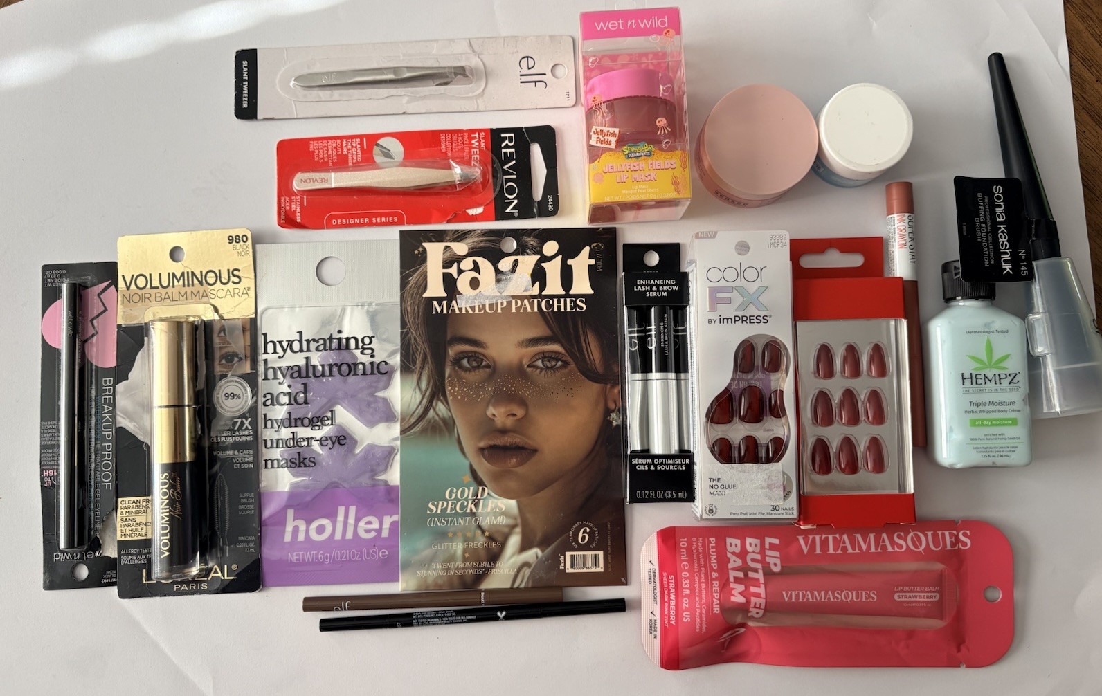 Revlon Wet N Wild E.l.f. Vitamasques L’Oréal Maybelline Big Mixed Lot Of 19