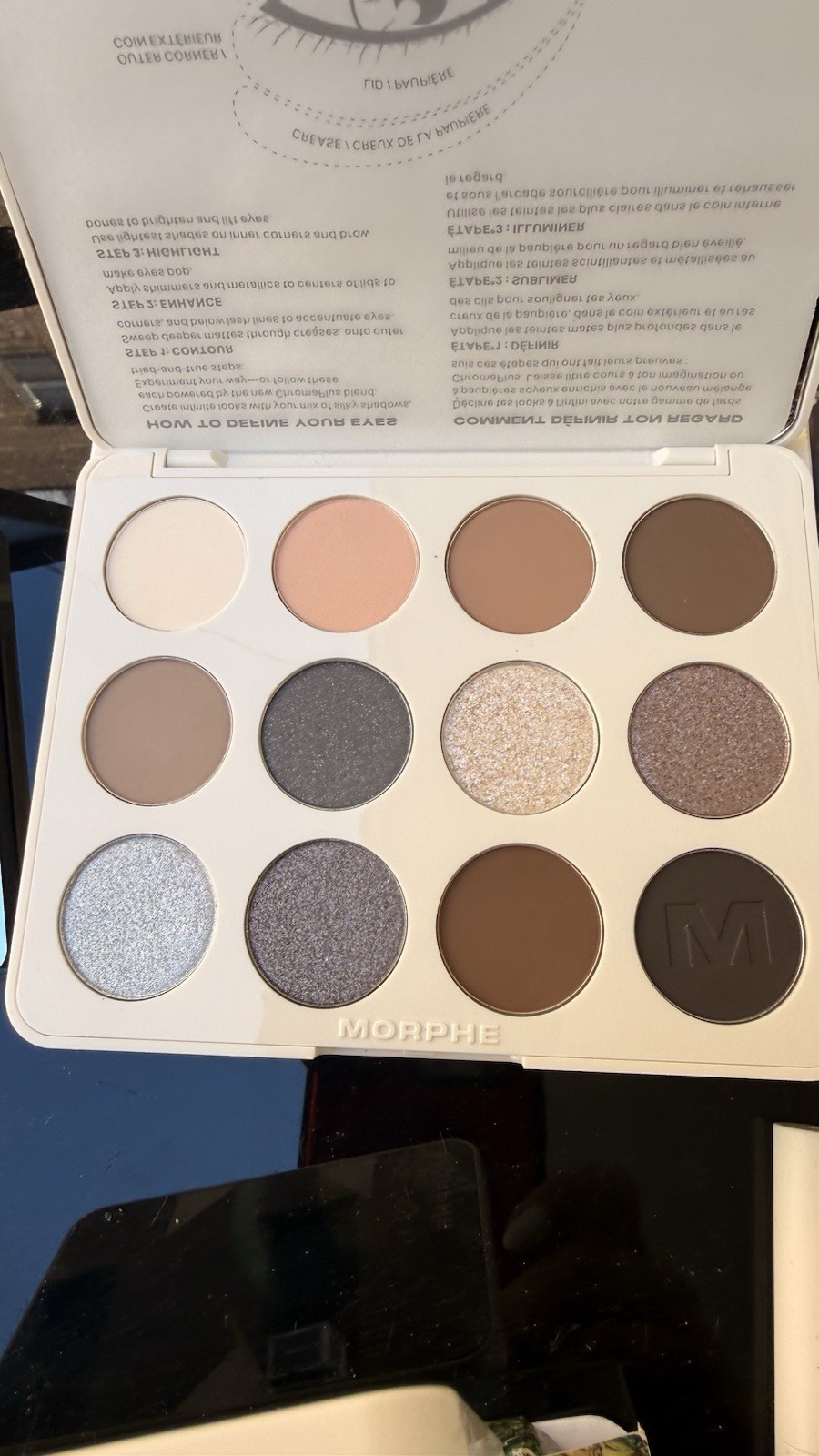 6 Morphe brand new in original packaging . eyeshadow palette /Contour Makeup