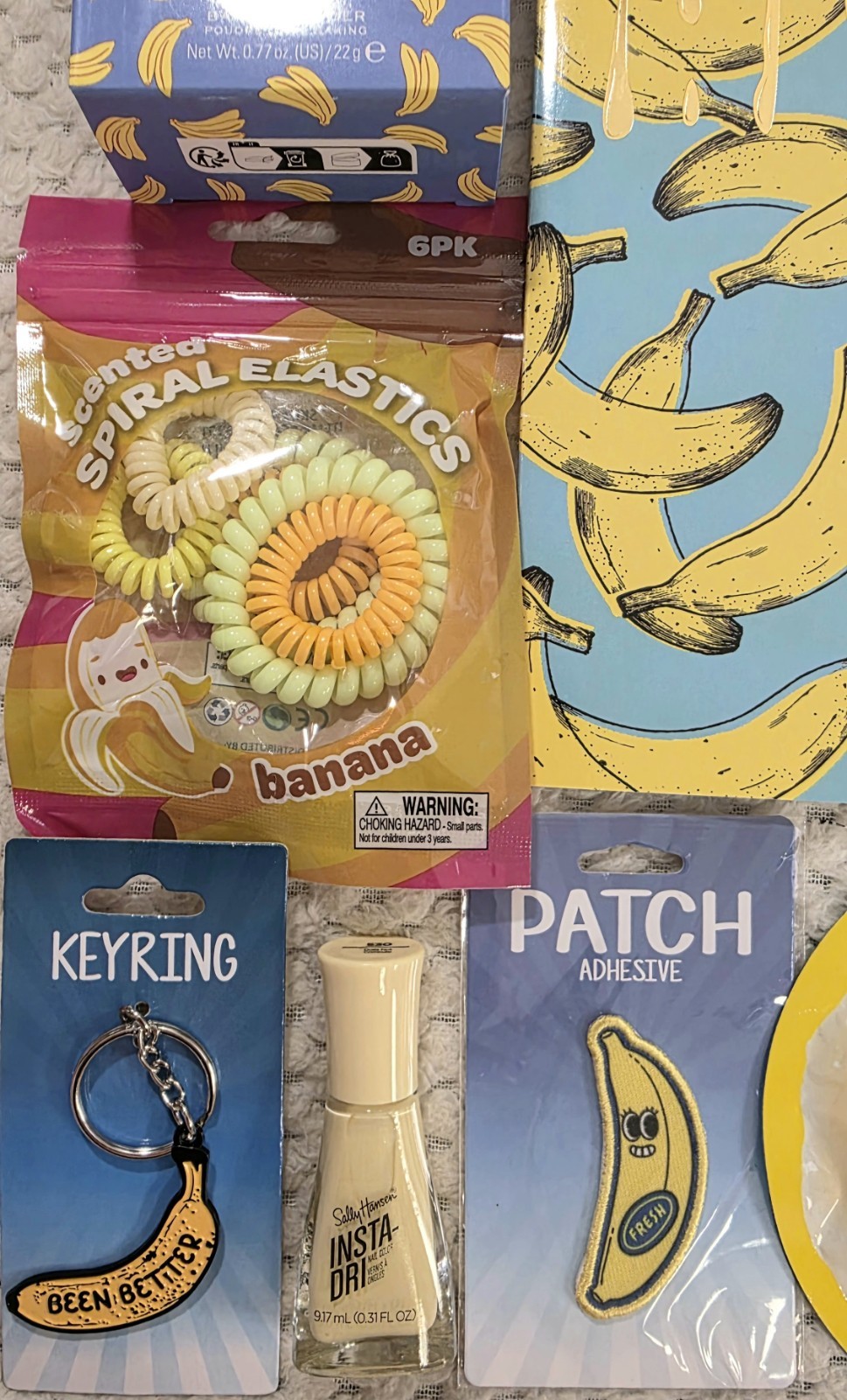 Banana 🍌 Lovers Gifts HUGE NEW LOT 12 Pcs Revolution Beauty Baking Powder Patch