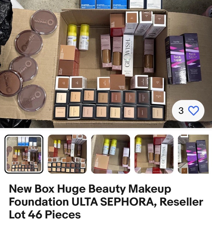 Huge Beauty Reseller Lot – Approx. 125 Full-Size Items