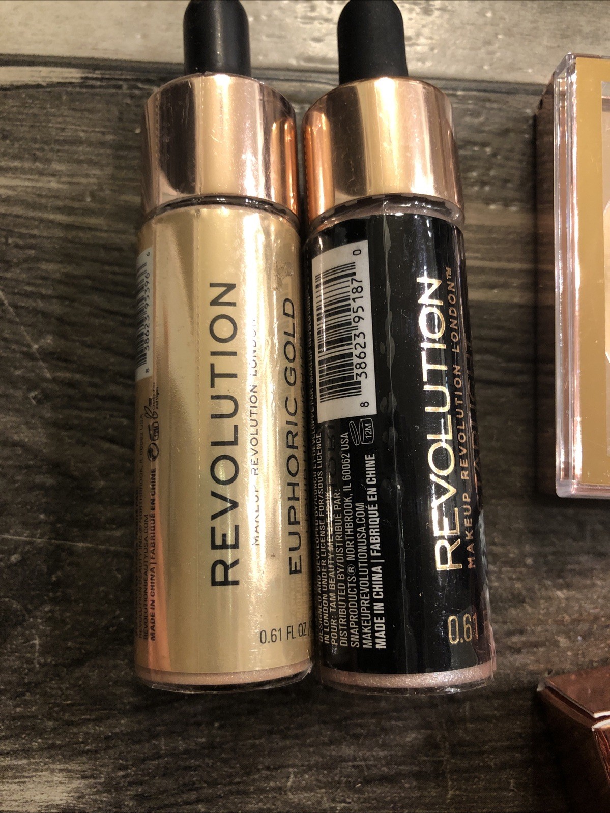 Revolution Makeup Bundle, Flawless Foils, Brow Sculpt Kit, Bake & Blot Highliter