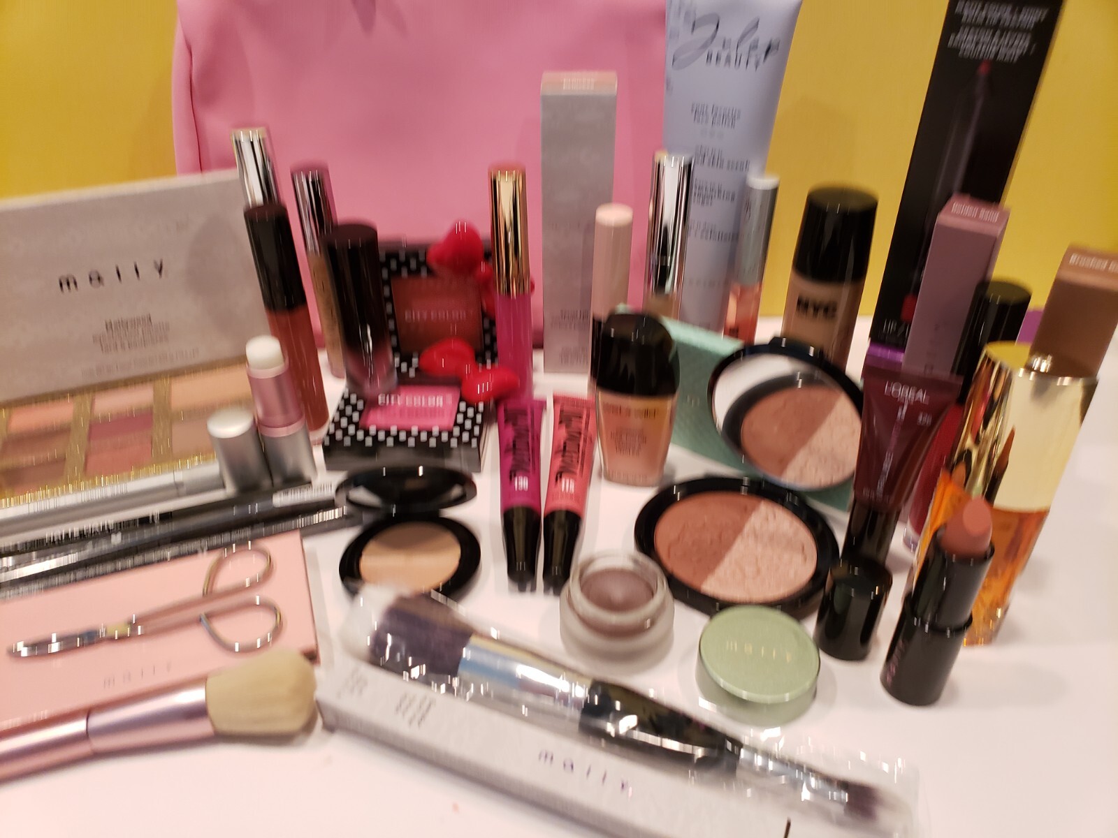 Mally ~ Lot of 50 Assorted Cosmetics. Mixed assorted NWOB