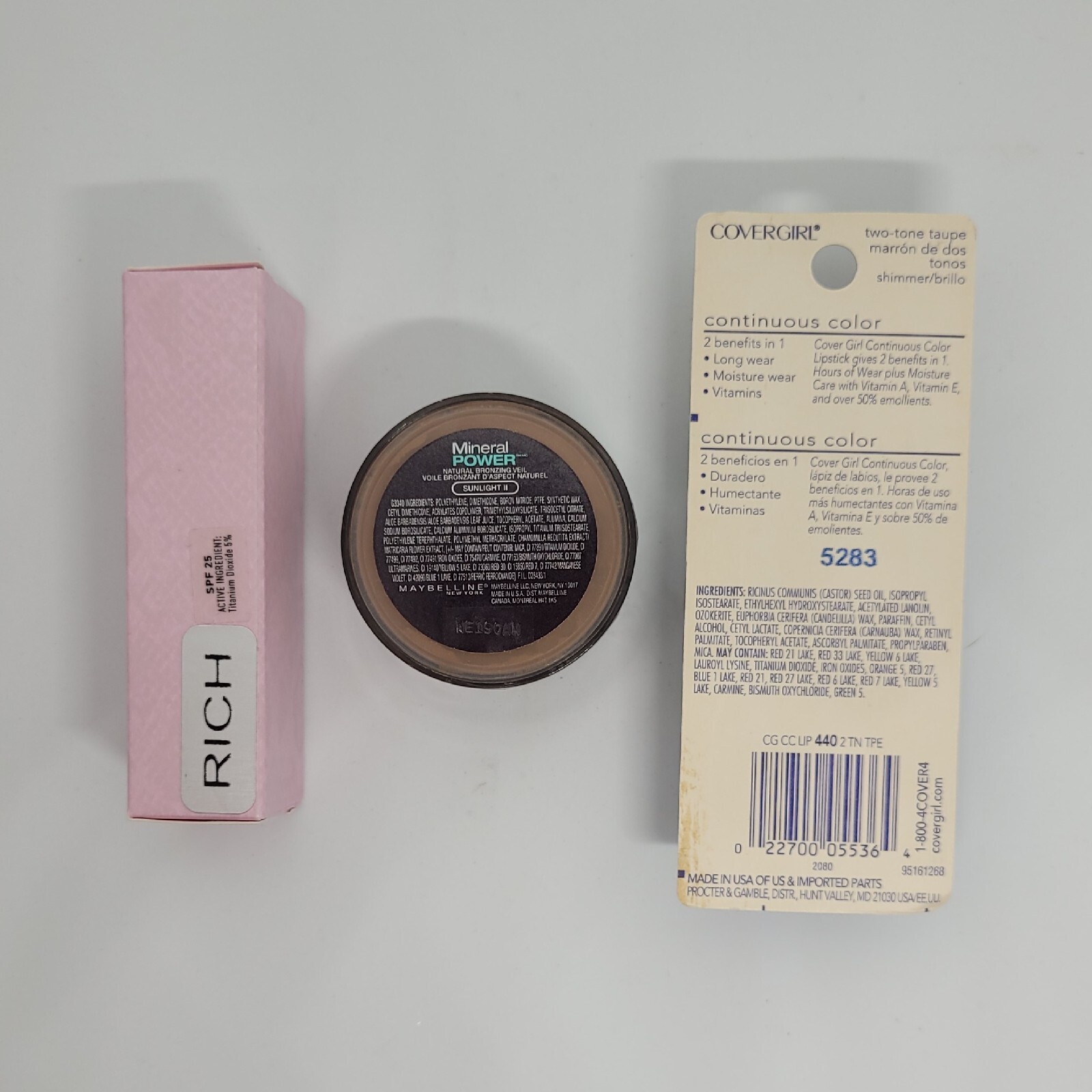 Mixed Beauty Lot 16 Items L’Oreal Covergirl Maybelline Sally Hansen NYC NEW