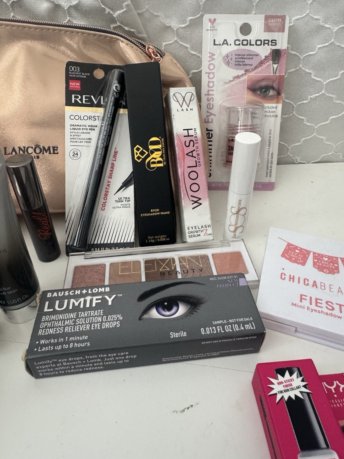 NEW! High End Mixed Lot Deluxe Travel Size Cosmetic Skincare Makeup Hair Samples