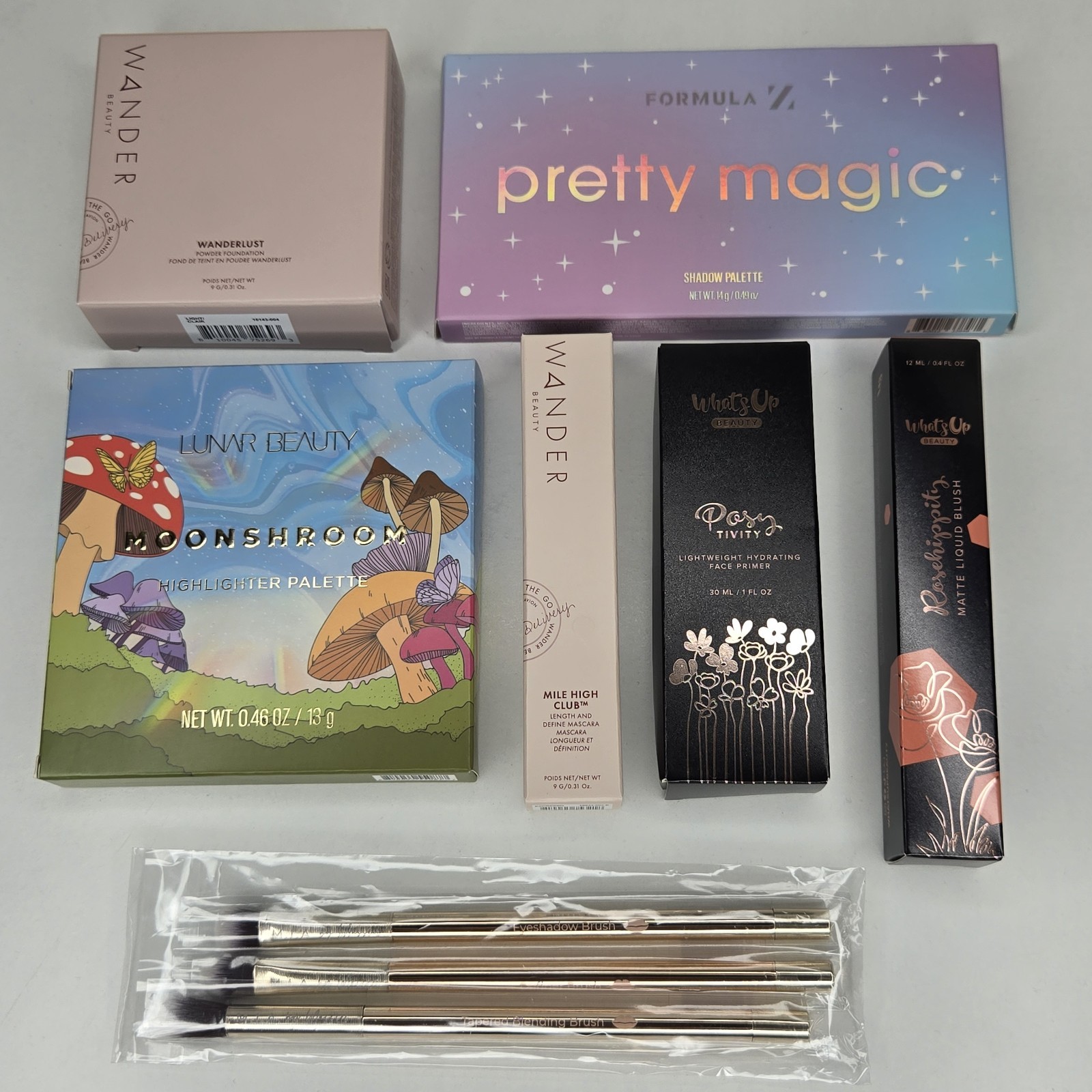 Beauty Bundle Full Size Makeup BoxyCharm IPSY Box Lot Eyeshadow Bronzer Pallets