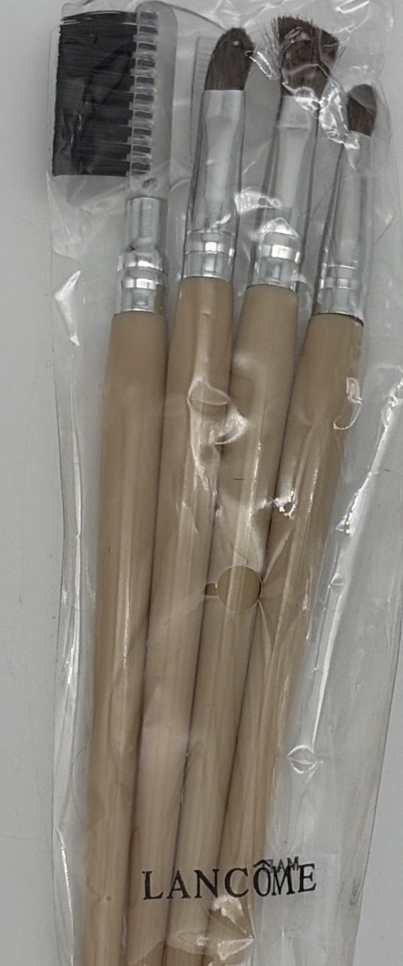 Lancome Lot Of 6 Products, Definicils, Bi-facil, EyeColour,LipColour, Brush Set