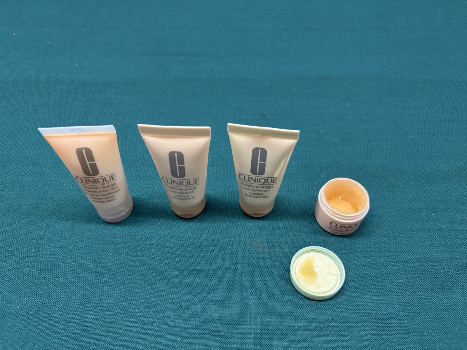 Clinique Lot of 31 Travel and Sample Size Products; Moisturizer/Eye Cream & More