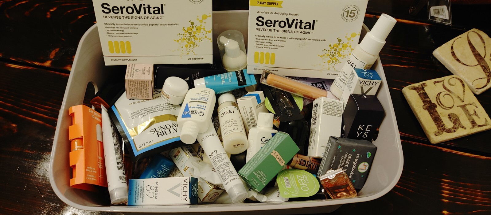 Lot of 5 travel/sample size – Makeup, Hair, Skin, and Beauty Items