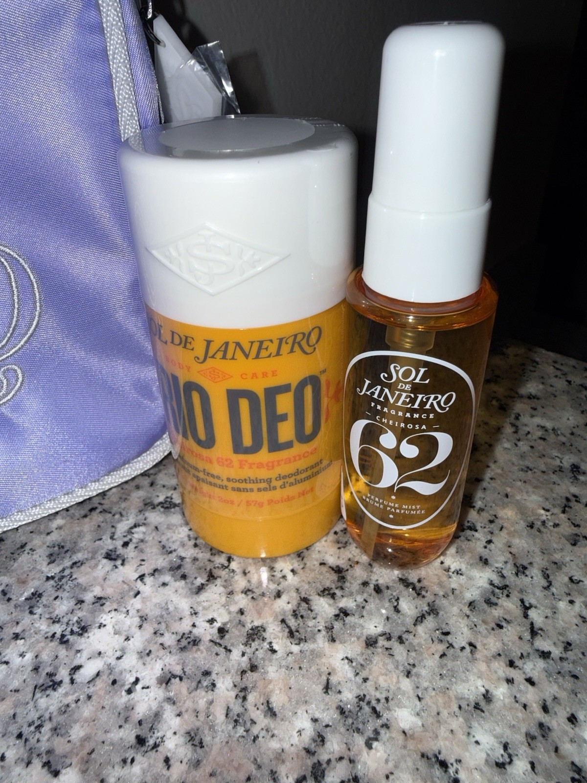 BUNDLE Sol de Janerio Items & Discontinued Cosmetic Bag