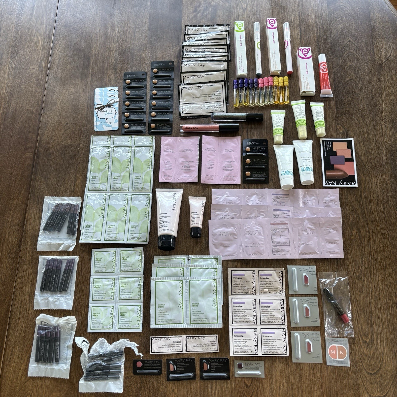 Mary Kay 75+ Piece Set Full Size/Deluxe/Travel Size Samples – NEW