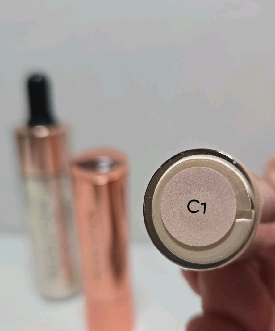 Revolution London 3 pieces. Lip Color~Conceal & Hydrate~Luminous Highlighter