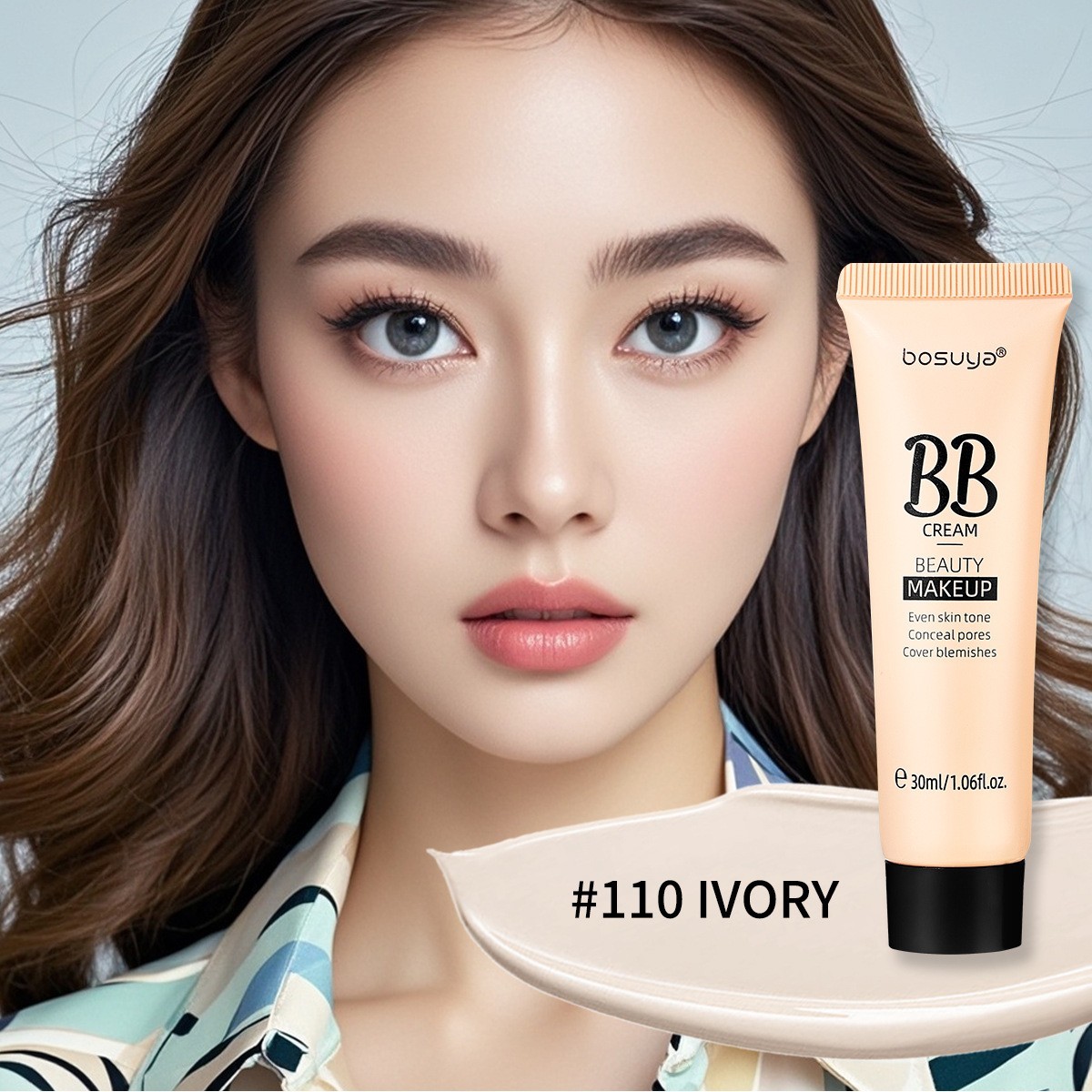OEM Flawless Whitening Mineral BB Cream CC Concealer Foundation Brightens Skin T
