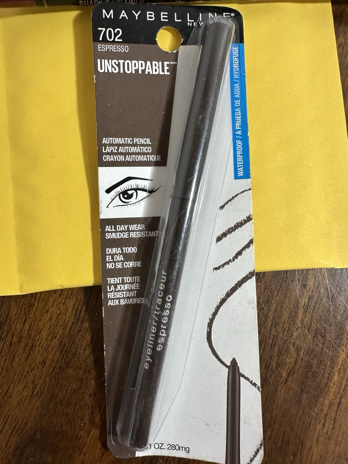 8Pc Revlon Maybelline Almay Makeup Lot Eyeliner Lipstick Lip Liner New