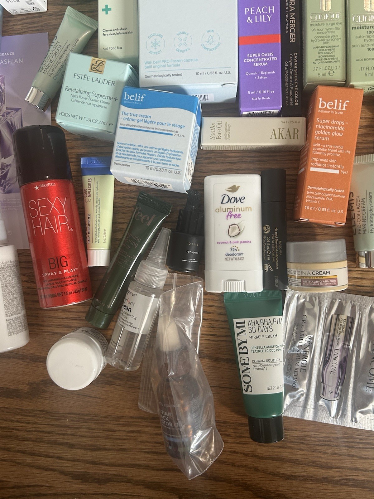 80 Piece Lot Makeup Haircare Fragrance Skincare Samples & Full Sizes NEW