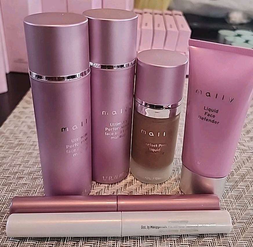 14 Lot MALLY Cosmetic Make Up Bundle ( Mixed With/without Box, All New )