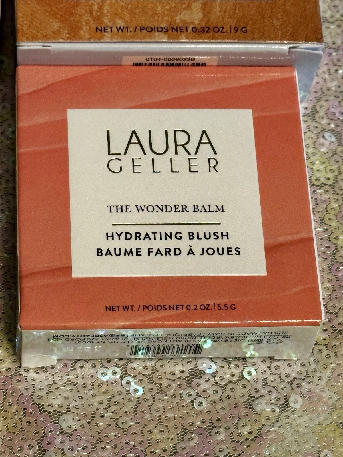 Laura Geller Beauty Bundle SPACKLE Blush FOUNDATION (light) & Brushes