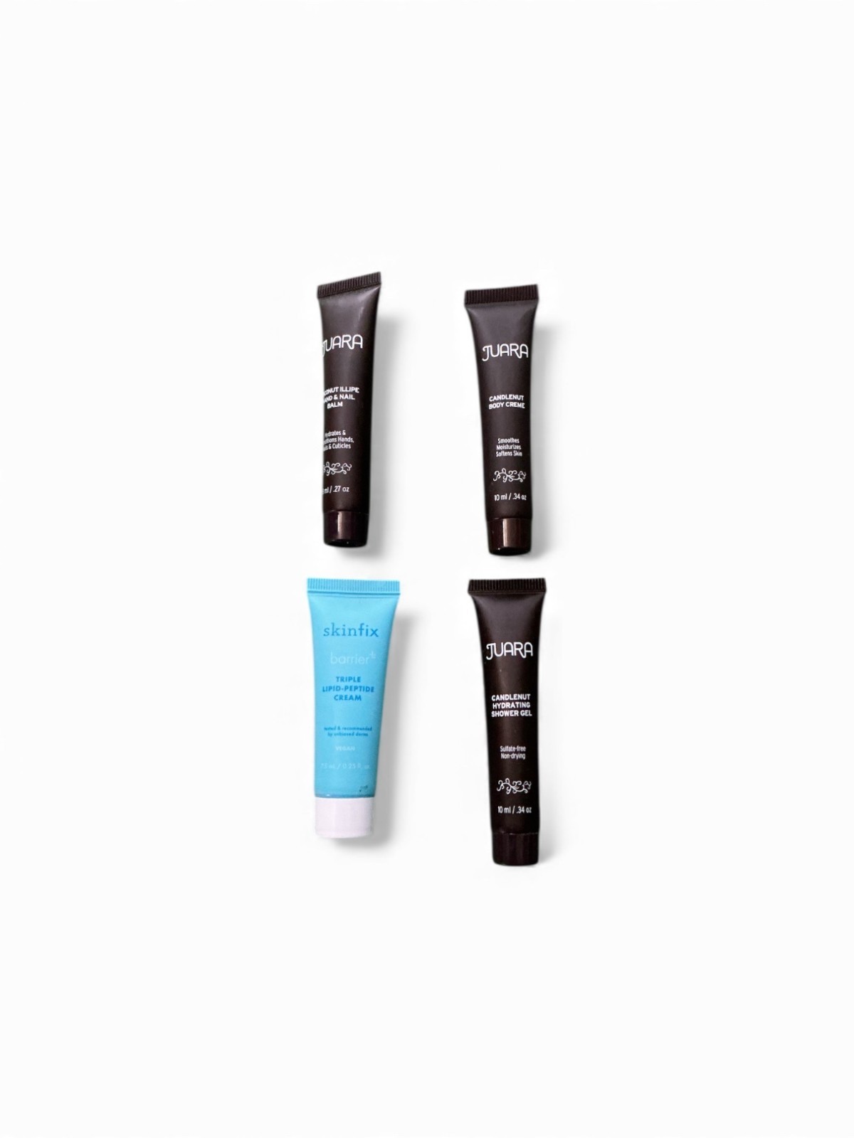 Skincare & Beauty Sample Set – 14 Items Including Pur Skinfix Juara & More – Tra