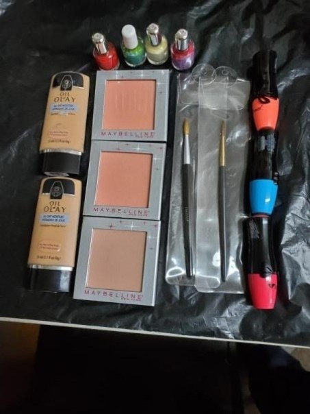 315 PC Mixed Makeup Lot CoverGirl Maybelline Milani Olay New Beauty Bundle