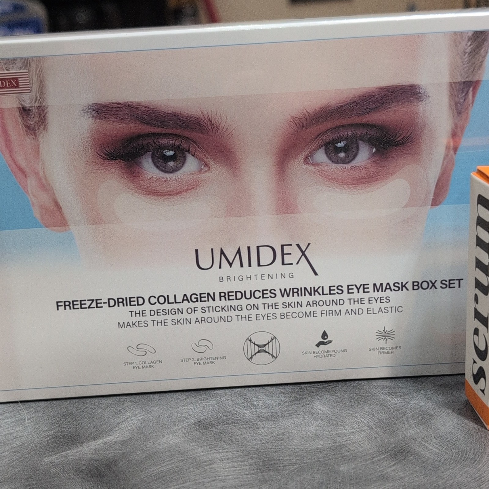 Mixed Brands Beauty Lot-UMIDEX Eye Mask, ArtNaturals Vit C, NAKERY Foundation