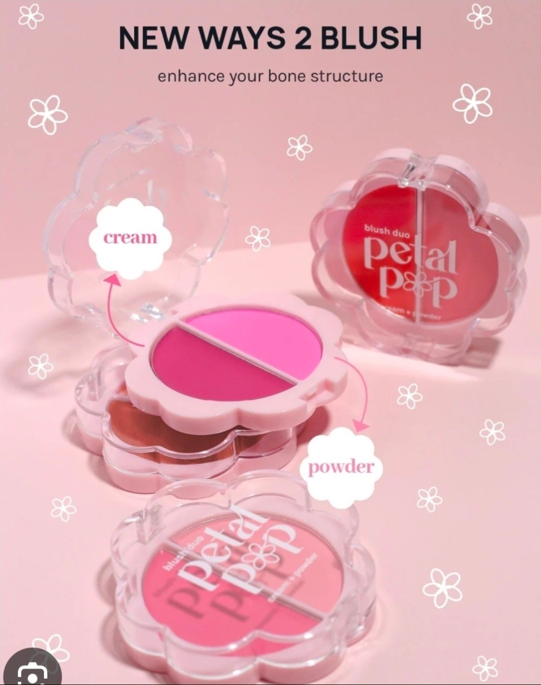 Blush & Highlighter Bundle- Blush Stick, Cream Blush & Cream Highlighter BNIB