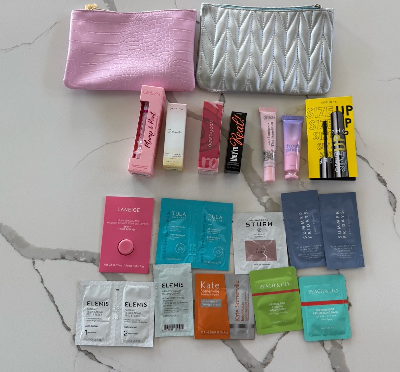 Ipsy Make Up Lot New items Bags Samples & Mini Size Products Makeup Skincare