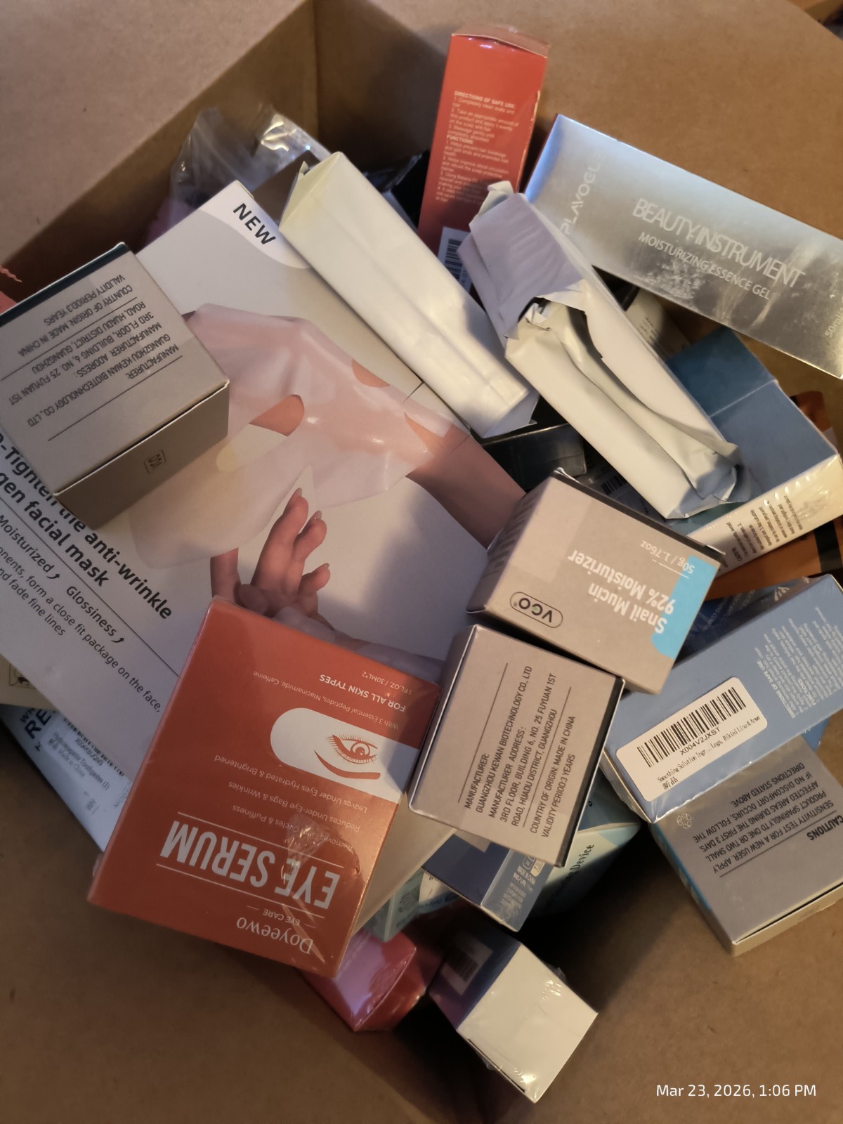 25+ Piece Beauty Lot Skincare Face Body Lip Eyes More Variety Box Various Brands