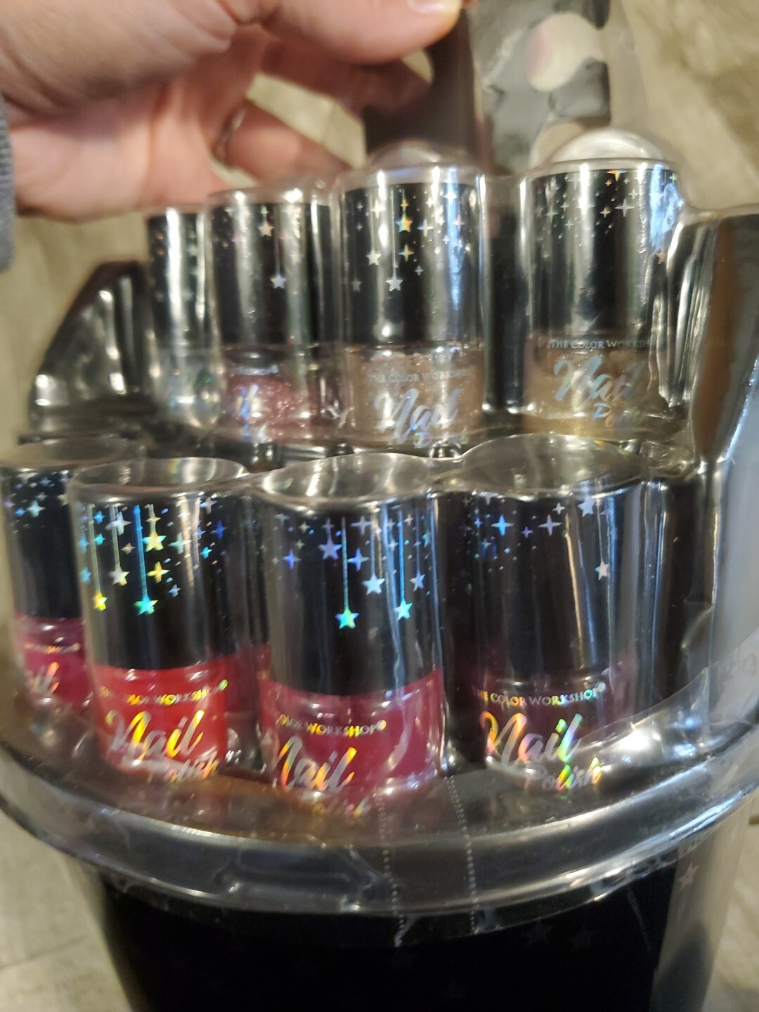 Markwins The Color Workshop Nail Pail 15 Piece Nail Polish Gift Set Brand New