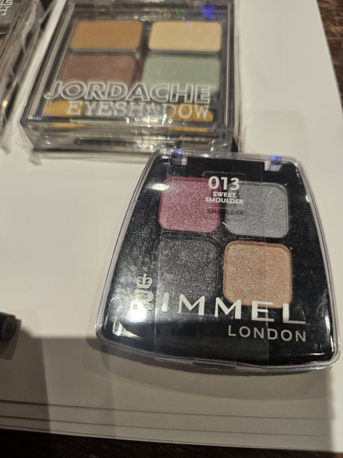 Assorted Makeup Lot 8 Pcs Jane Rimmel Jordache Eyeliner Lip Gloss Blush
