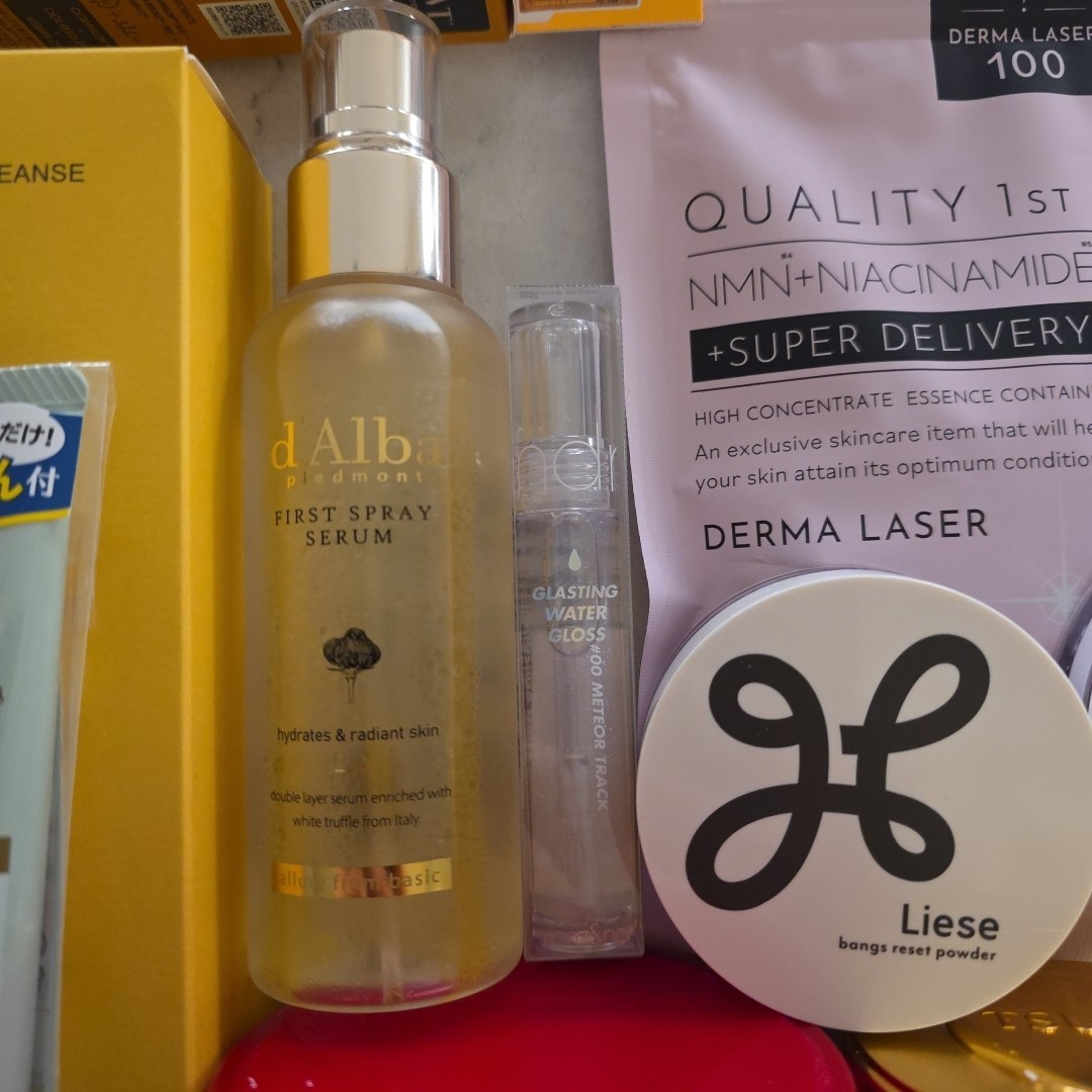 Lot Of 12 Beauty Products For Skin/Hair Made In Japan, Korea, Italy, France New