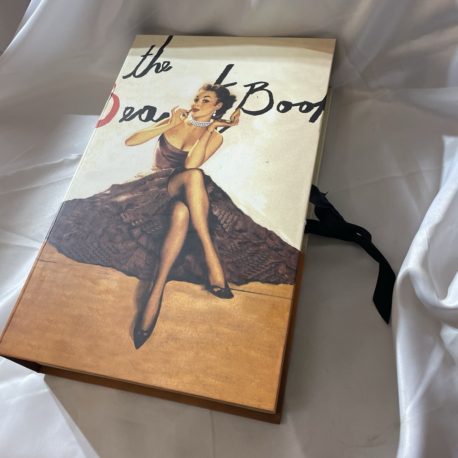 Rare NOS ‘The Beauty Book’ [box only] by Serious Skin Care unique designer box