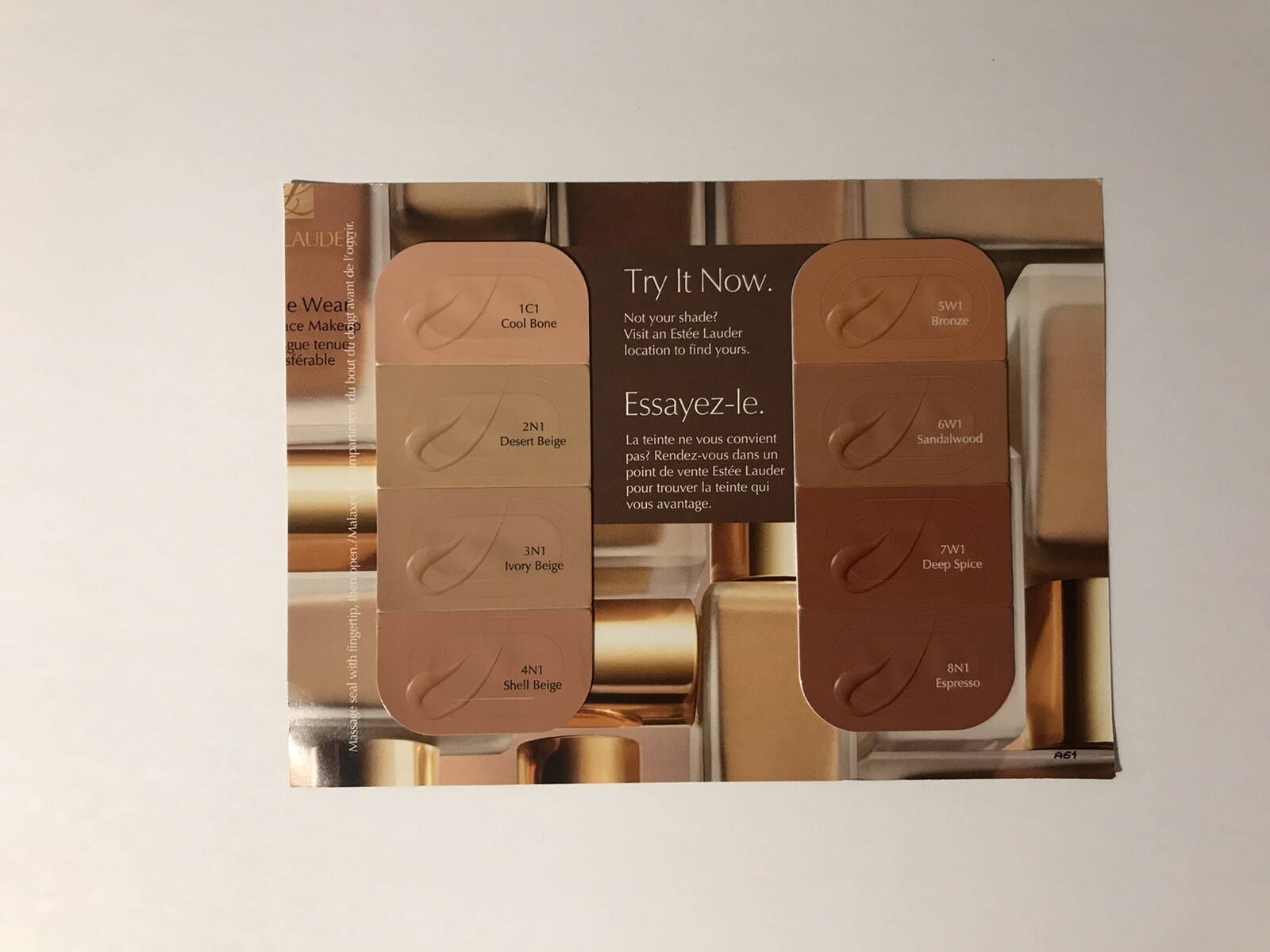 Lot of Carded and Foil Beauty Samples LOT OF 8