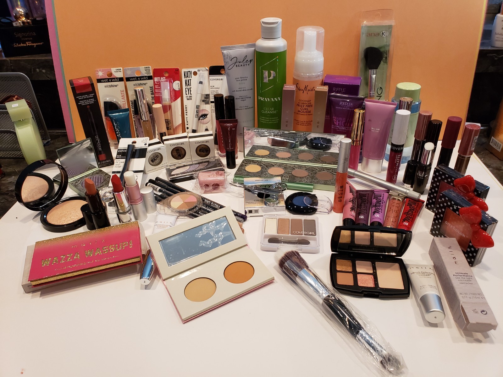 Mally ~ Lot of 75 Assorted Cosmetics ~ Mixed assorted ~ NWOB