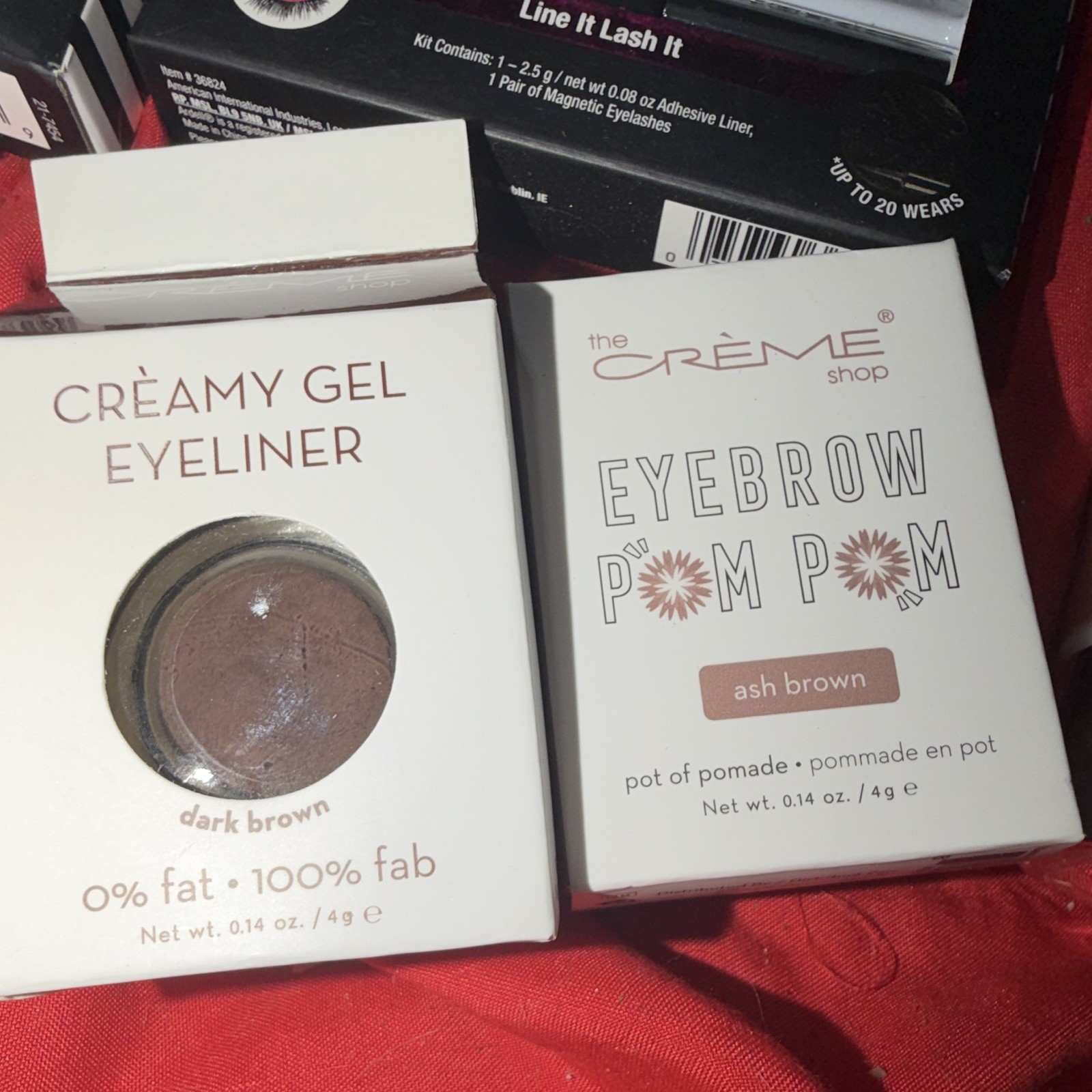 Ardell Magnetic Mega Hold Demi Wispies + The Crème Shop CC Crème Tan 170 Lot
