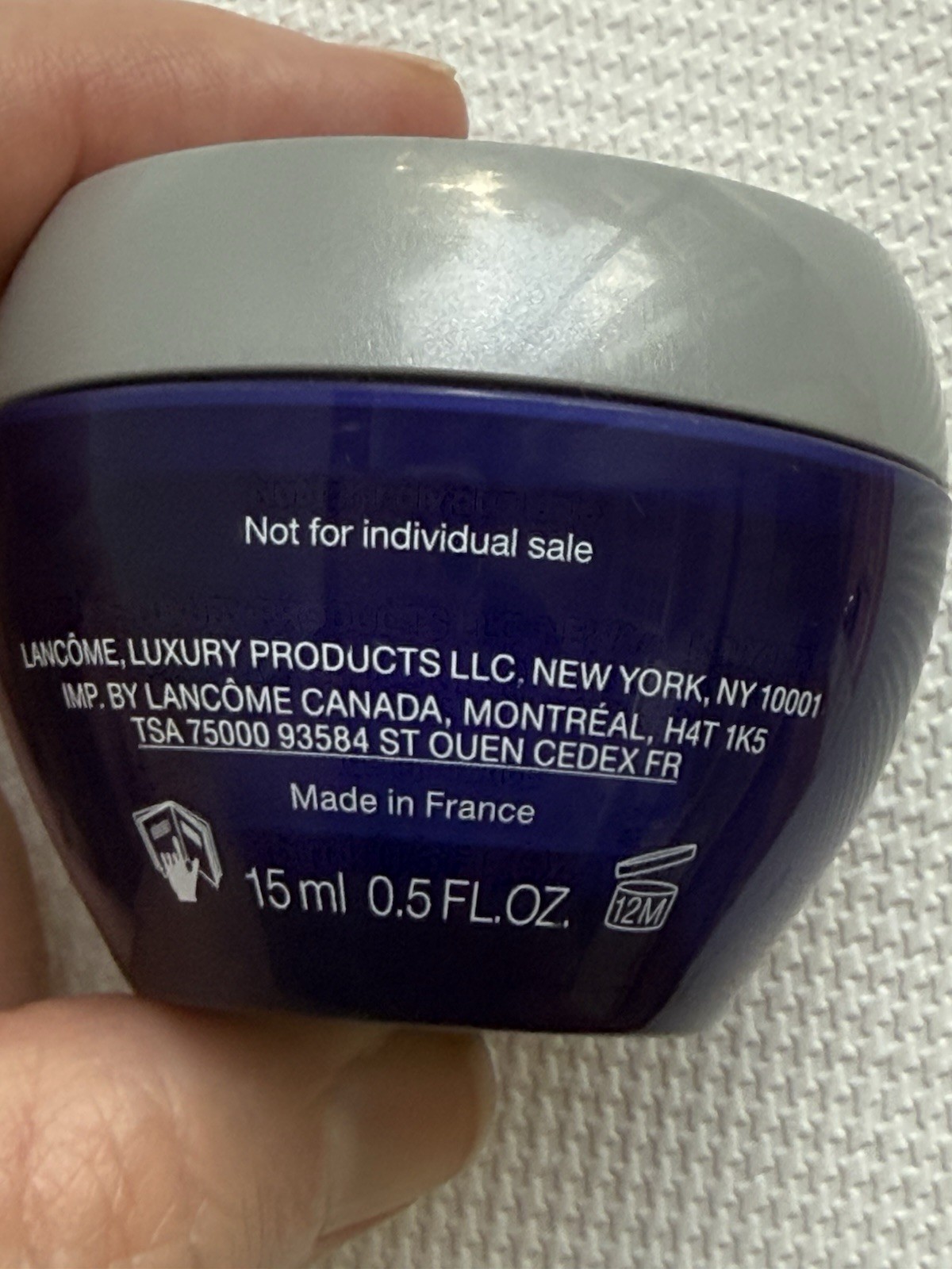LANCOME RENERGIE CREAM DUO+ GENEFIQUE SERUM+LIPSTICK+MASCARA+COMPLEMENTARY BLUSH