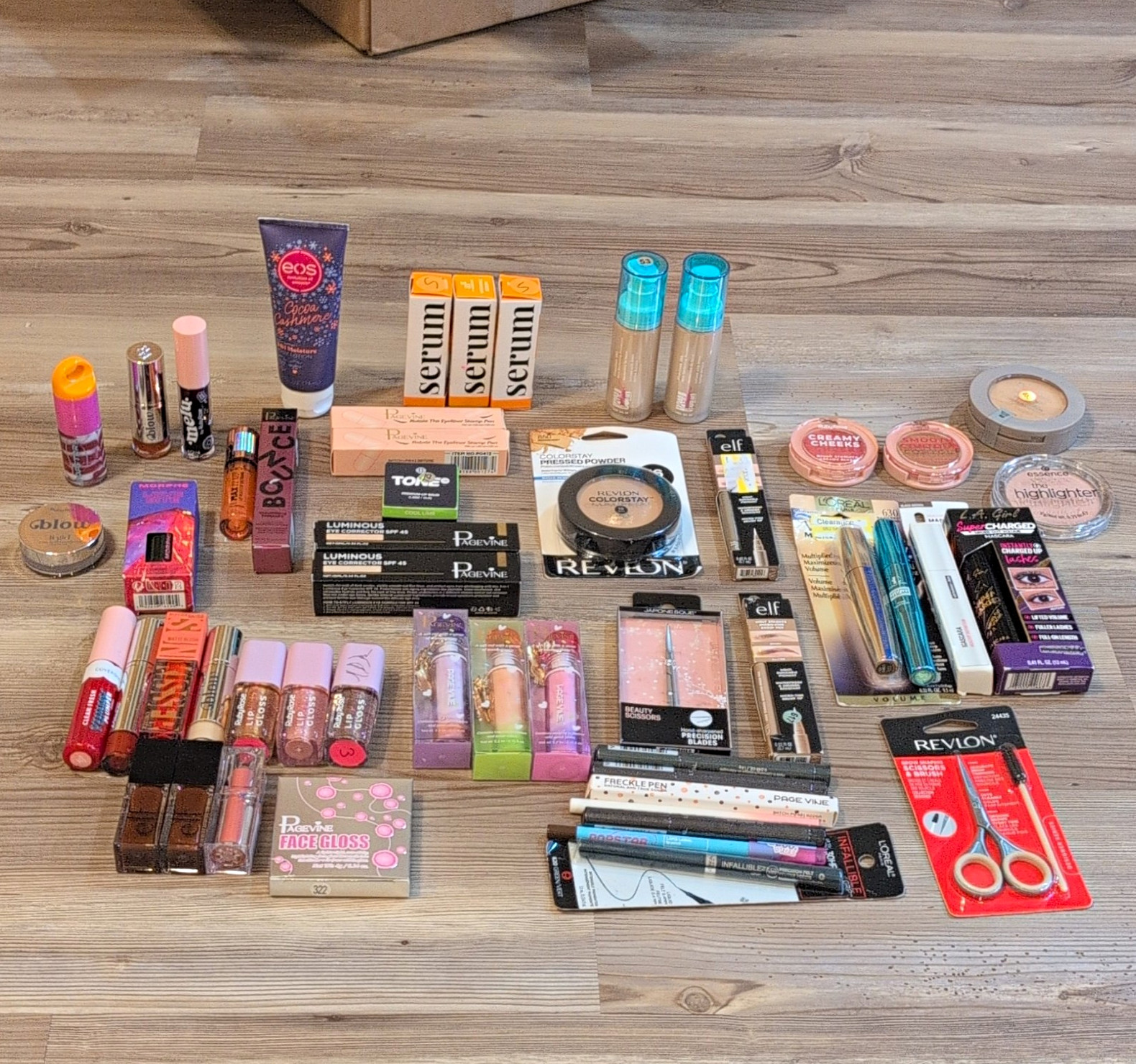 Assorted Full Size Makeup Lot-e.l.f., Revlon ColorStay, L’Oréal, SPF 45