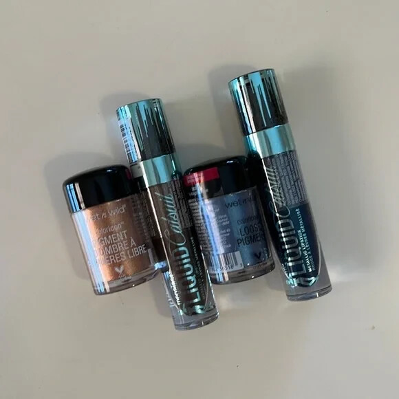 New Wet N Wild Limited Edition Metallic Lipstick & Loose Pigment