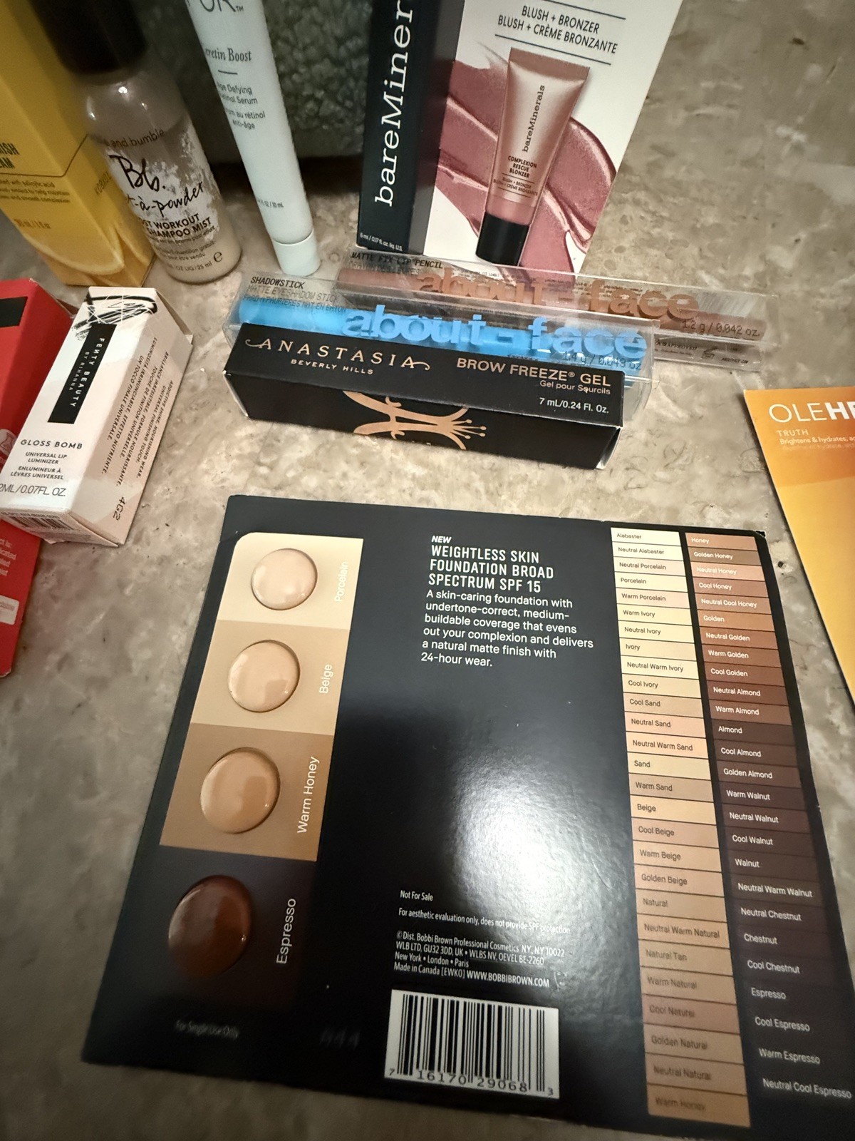 Mixed Lot Makeup Skincare Hair Product Perfumes Travel Bag Samples 50+ items