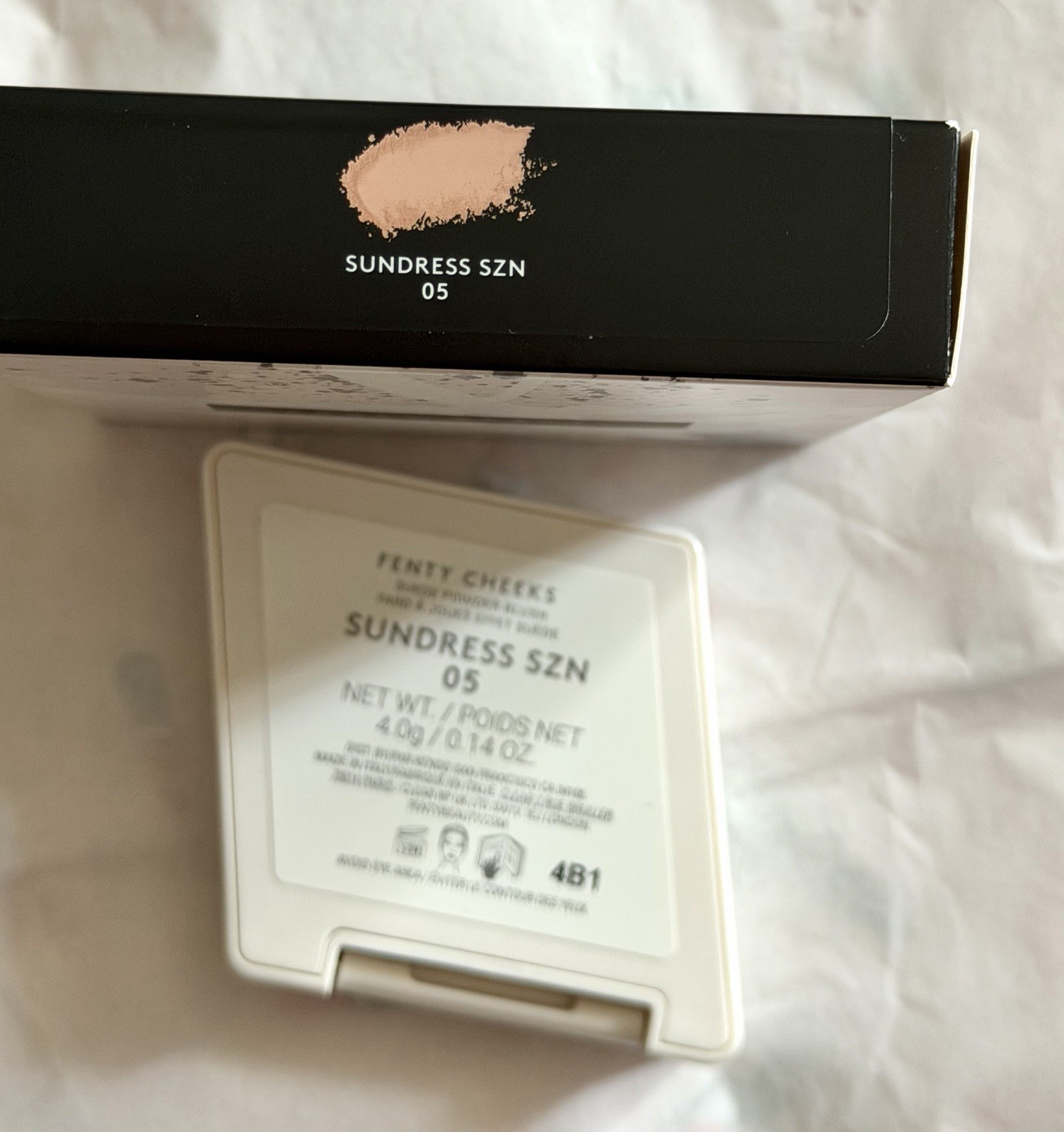 7PC Fenty Beauty Blush/Mascara/Sharpner/Lip Pencil/Gloss Bomb/Lip Oil/Pouch