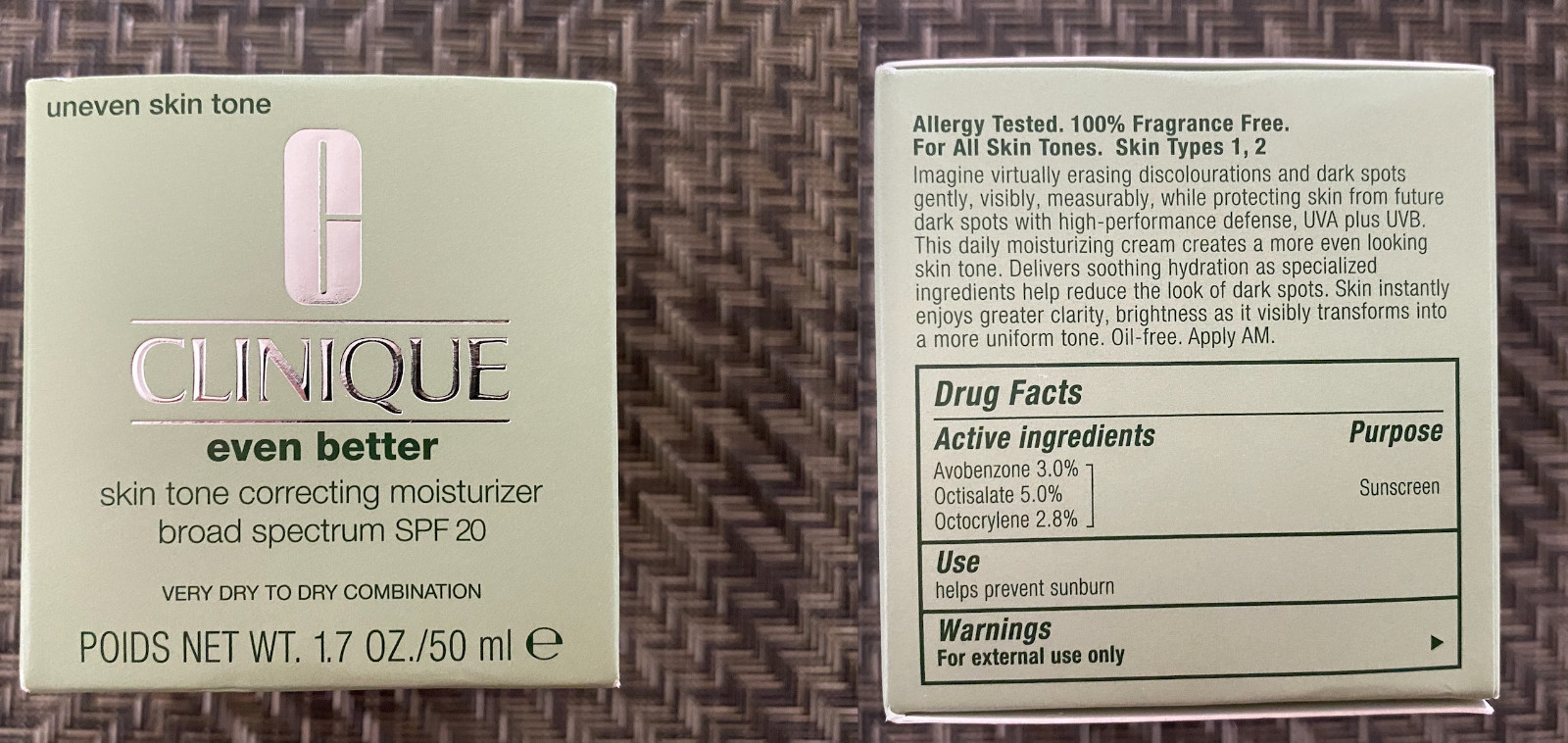 CLINIQUE SKIN CARE FOR FACE – CHOOSE YOUR ITEM/S
