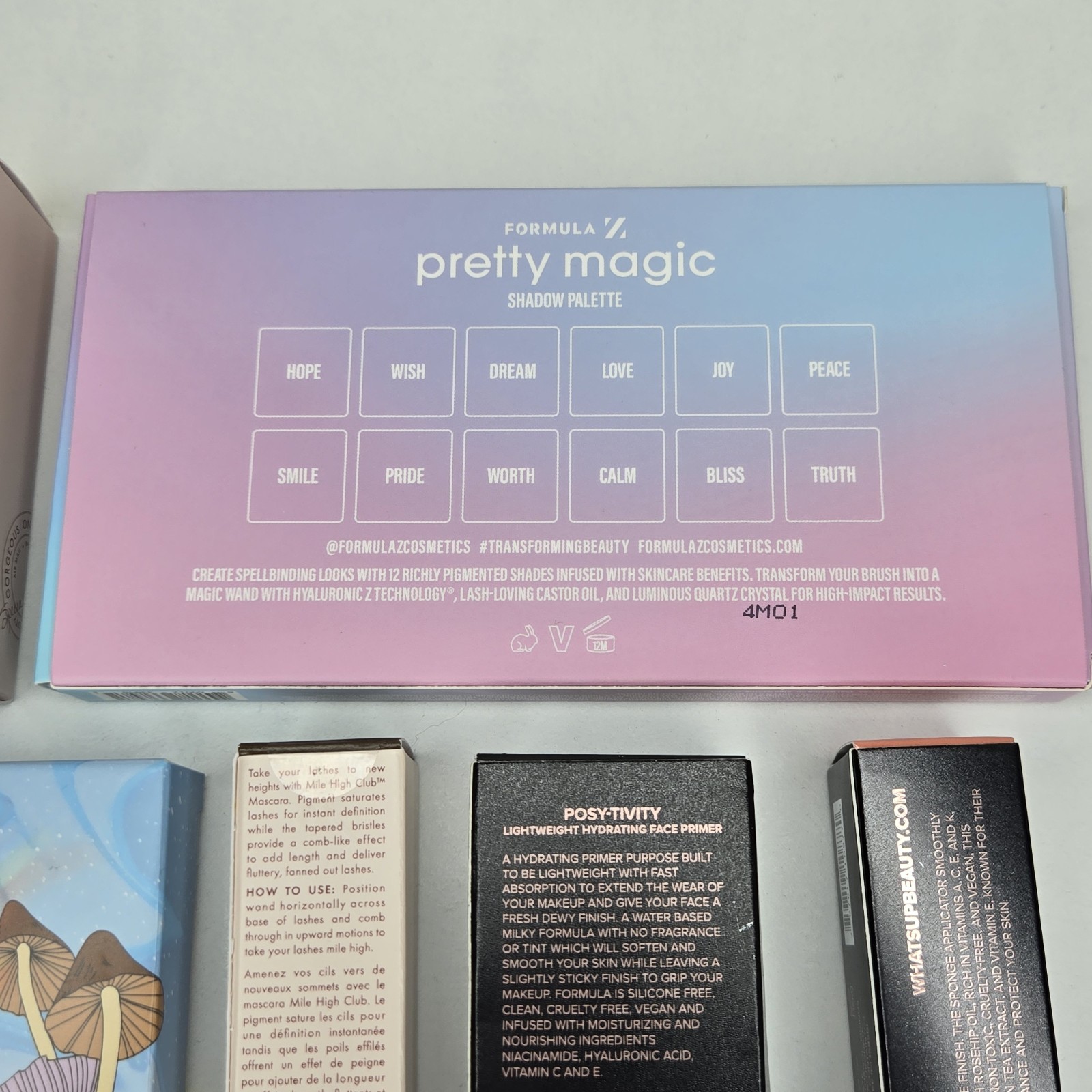Beauty Bundle Full Size Makeup BoxyCharm IPSY Box Lot Eyeshadow Bronzer Pallets