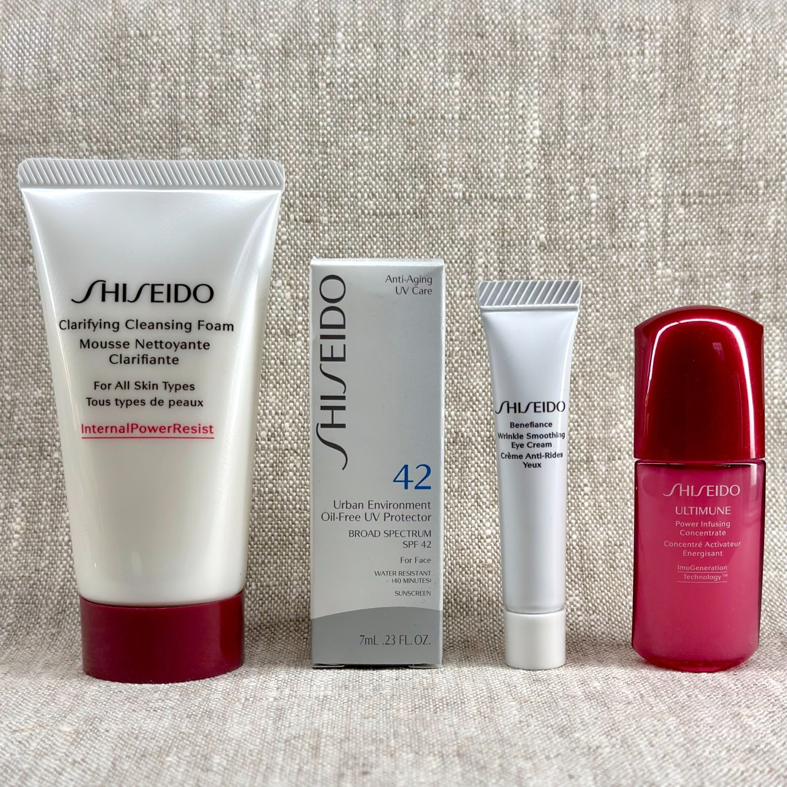 Shiseido Tatcha Laneige Skincare Set 20 Pc Travel Mini Cleanser Serum Mask Lot