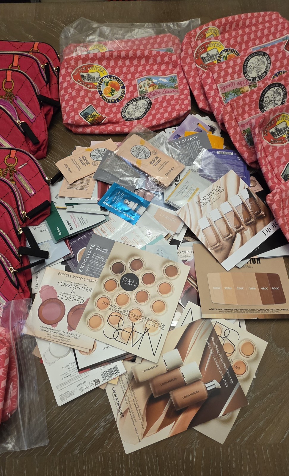 Assorted Makeup & Beauty Mixed Lot w/ Skincare Haircare Minis & Samples