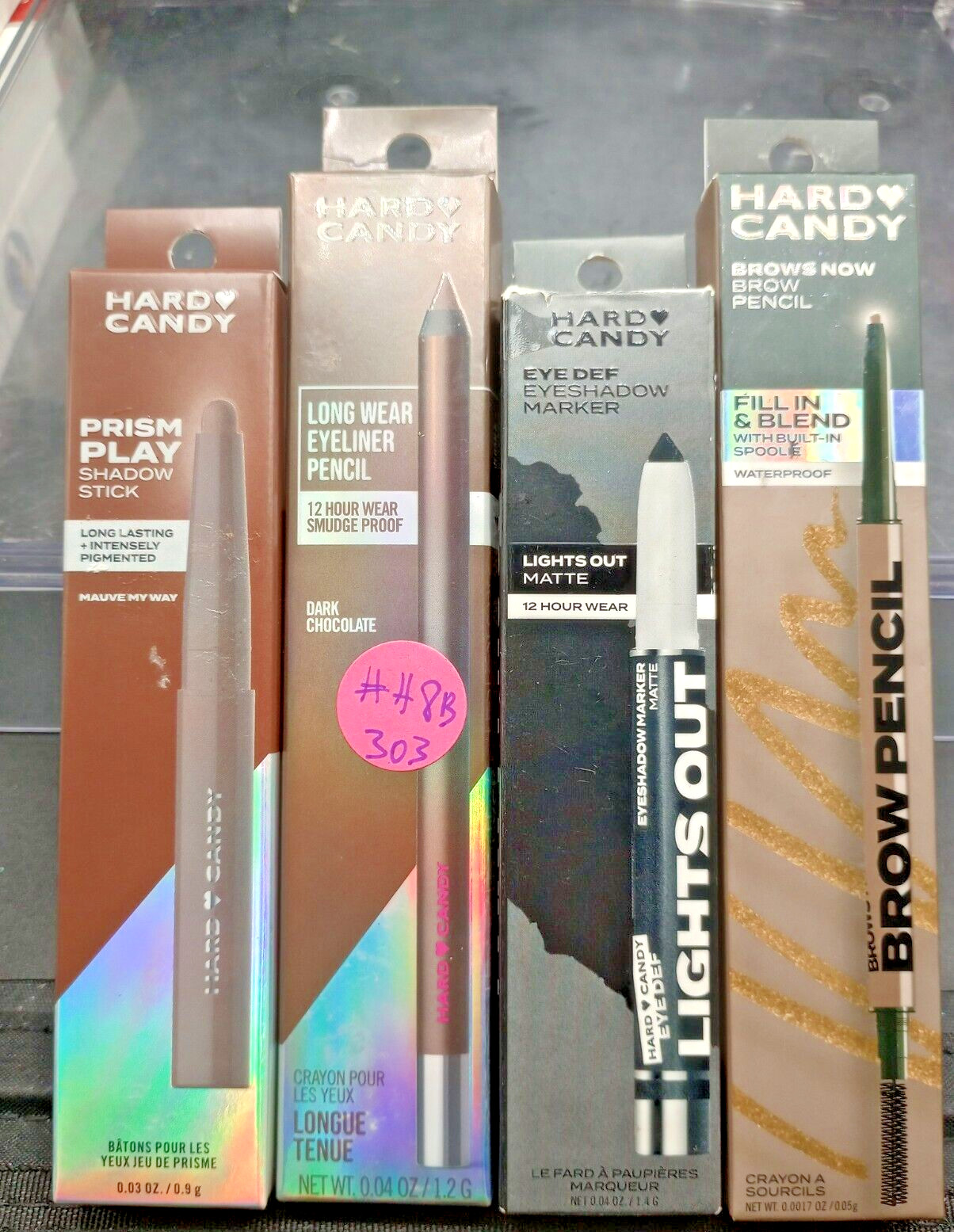 (LOT OF 4) Hard Candy #Assorted – Eye & Brow – #H&B 303
