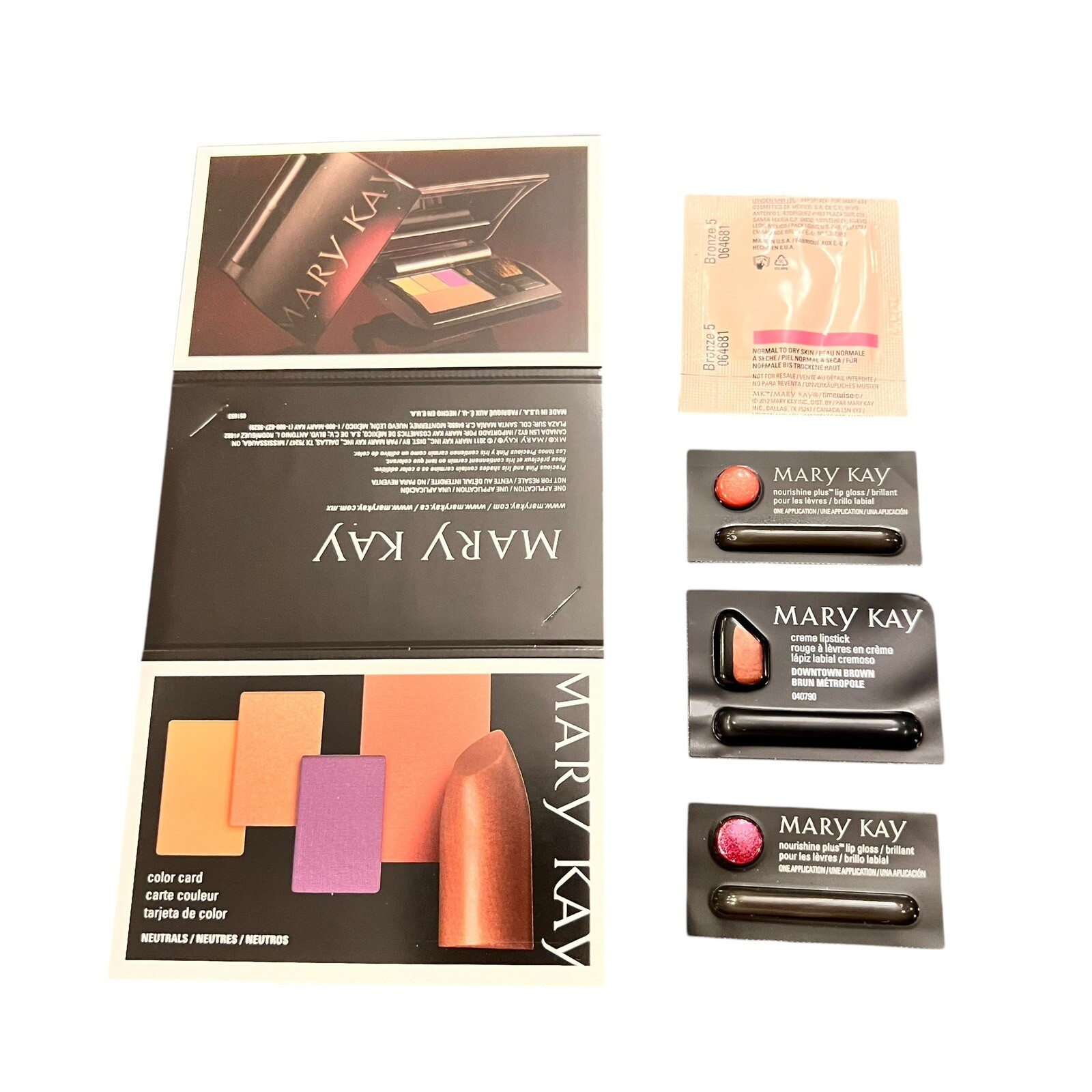 Mary Kay Lot Assorted Samples New & Discontinued Colors Single Use Travel #113