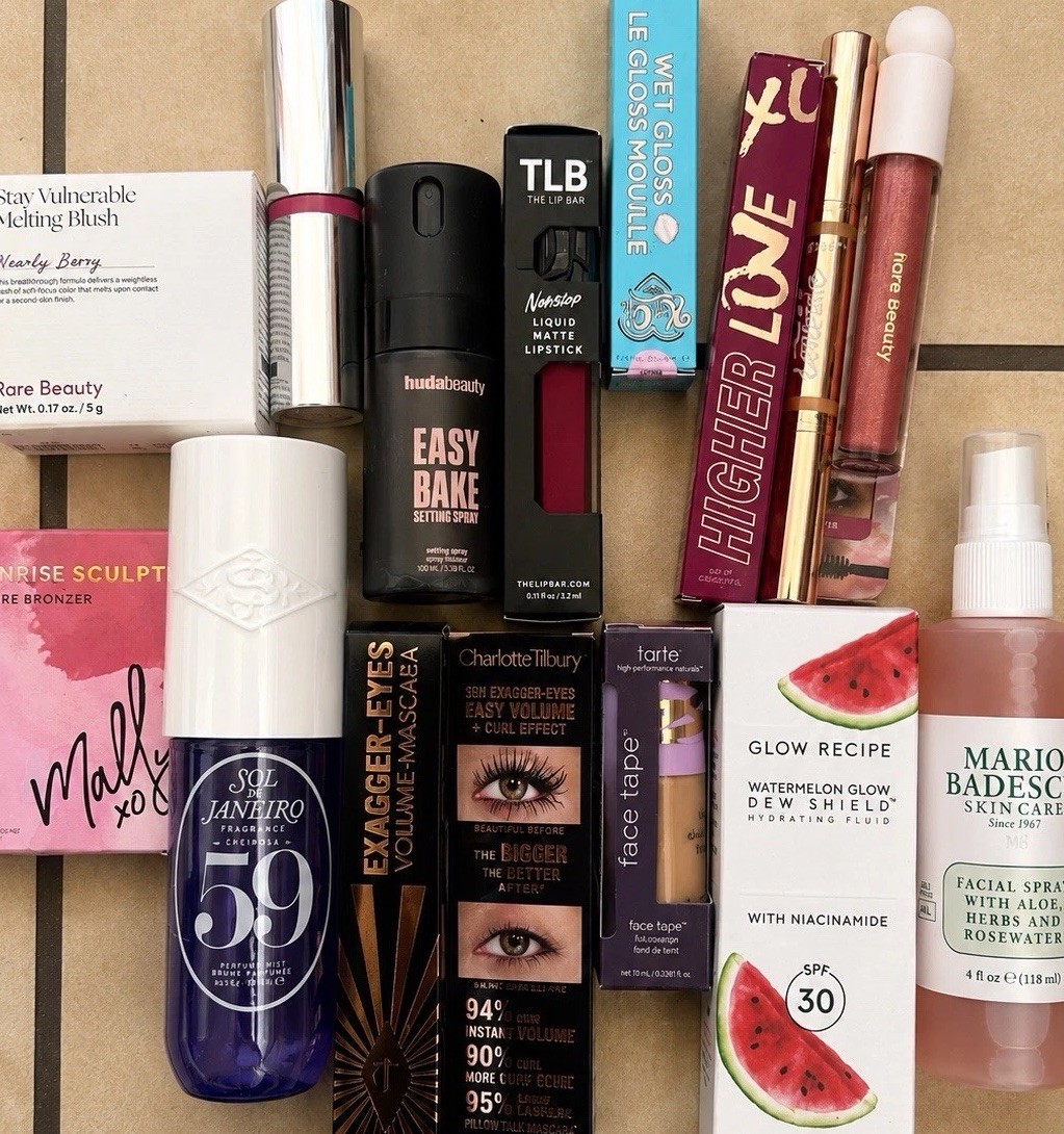 Prestige Sephora Beauty Bundle – Rare Beauty, Huda, Sol, New