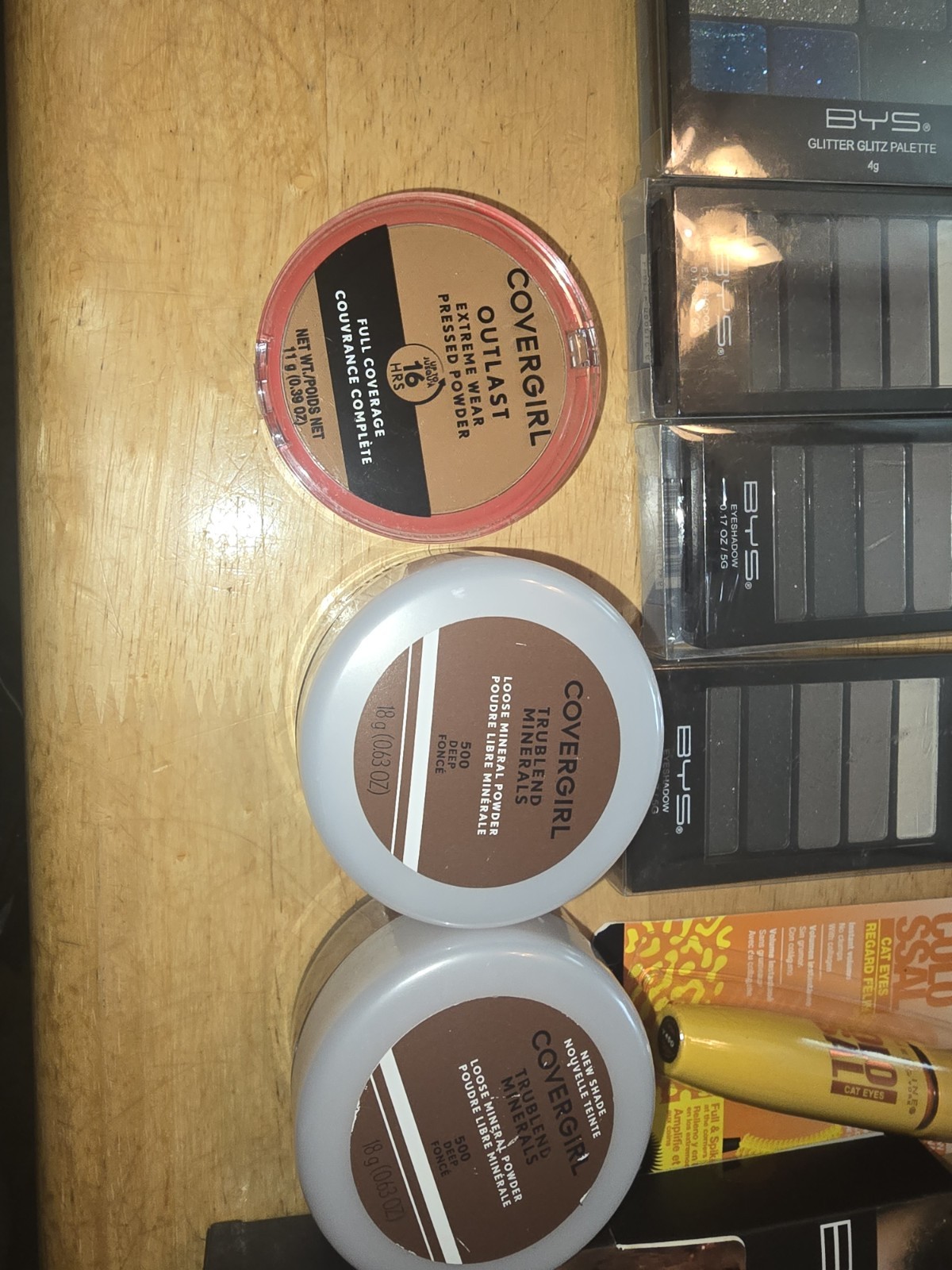 150+Pcs Health And Beauty Mixed Makeup Lot Maybelline Covergirl BYS Rimmel