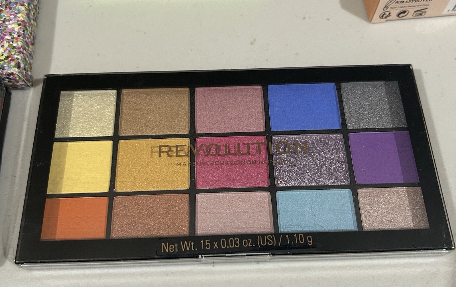 Lot of (25) Assorted Revolution, Makeup Obsession and bh Products