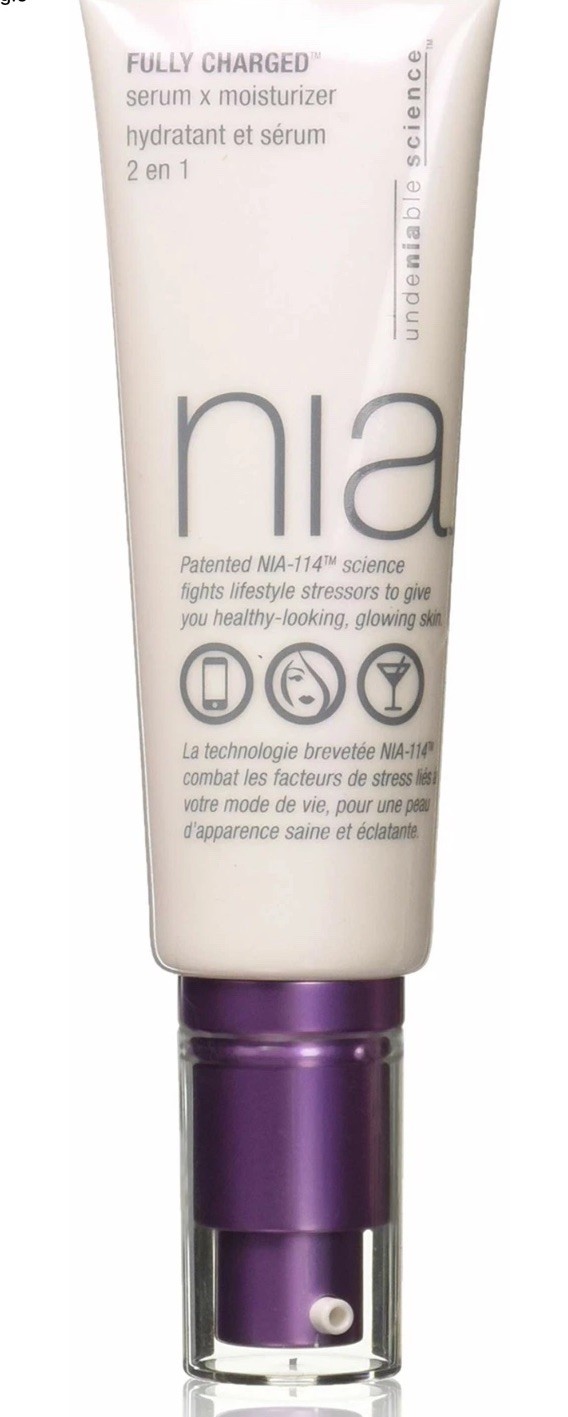 Nia 24 Fully Charged Serum X Mositurizer 1.7 Fl Oz NIB Free Shipping