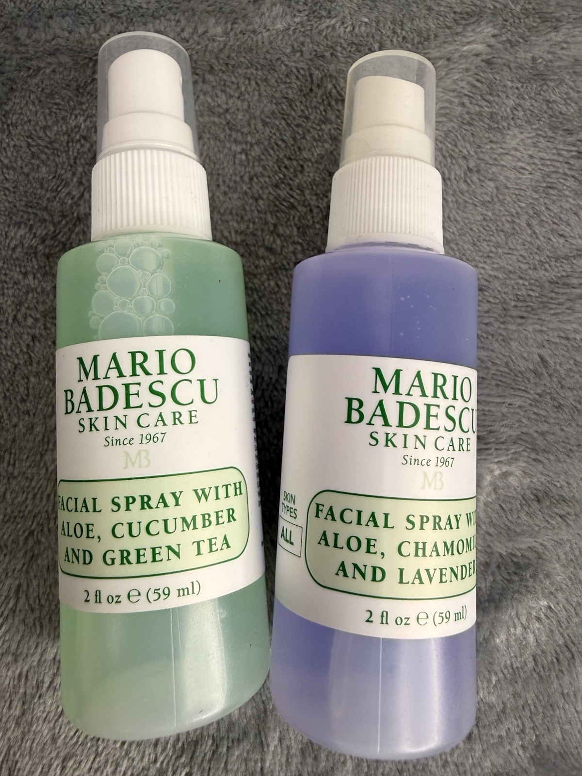 NEW Clinique Eminence Mario Badescu Skincare Lot Sample Size In Clear Travel Bag