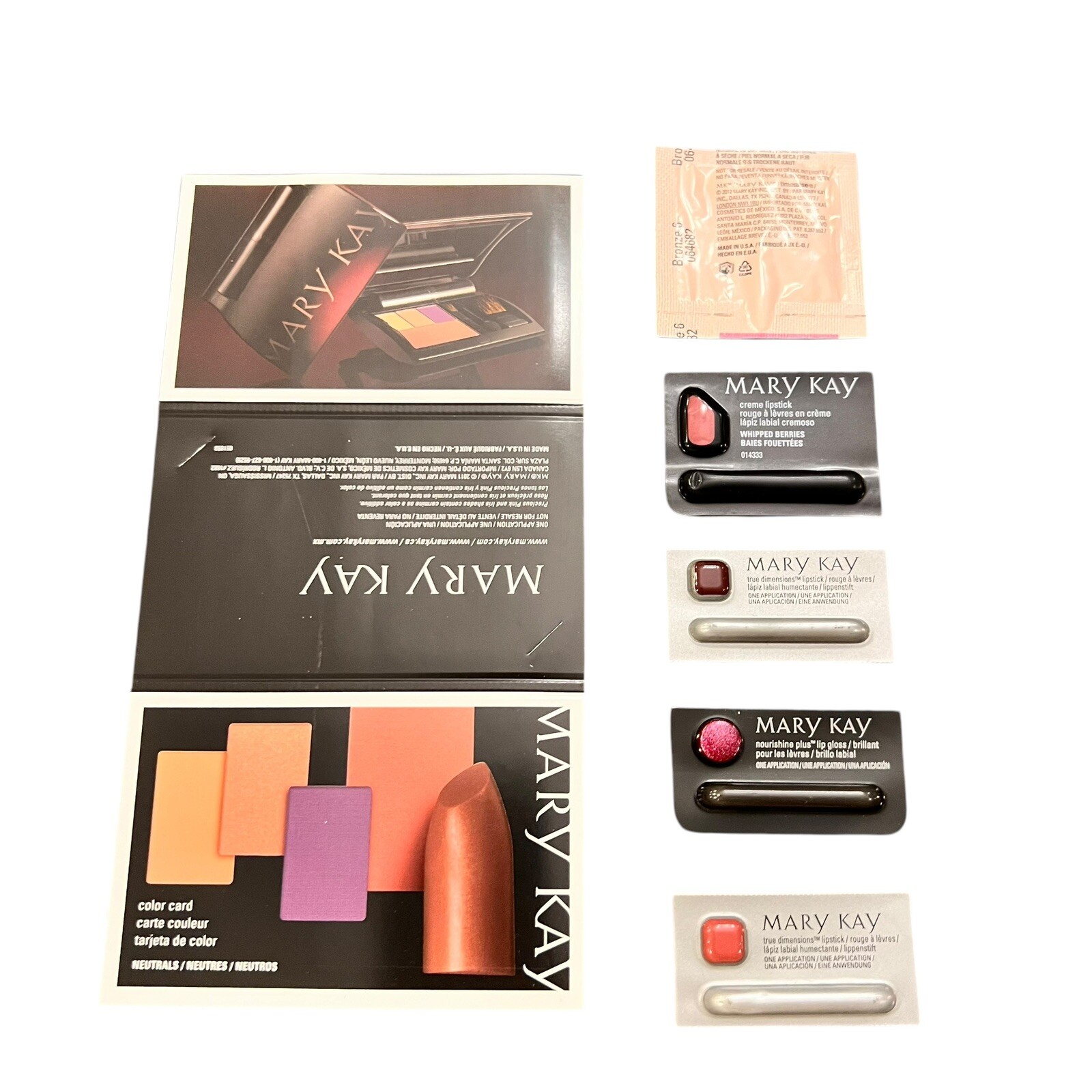 Mary Kay Lot Assorted Samples New & Discontinued Colors Single Use Travel #117